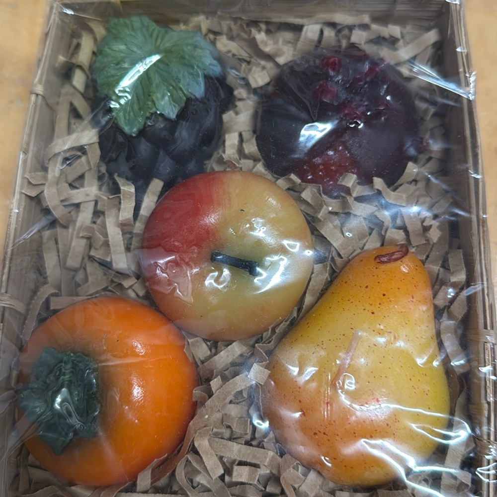 Fruit candles